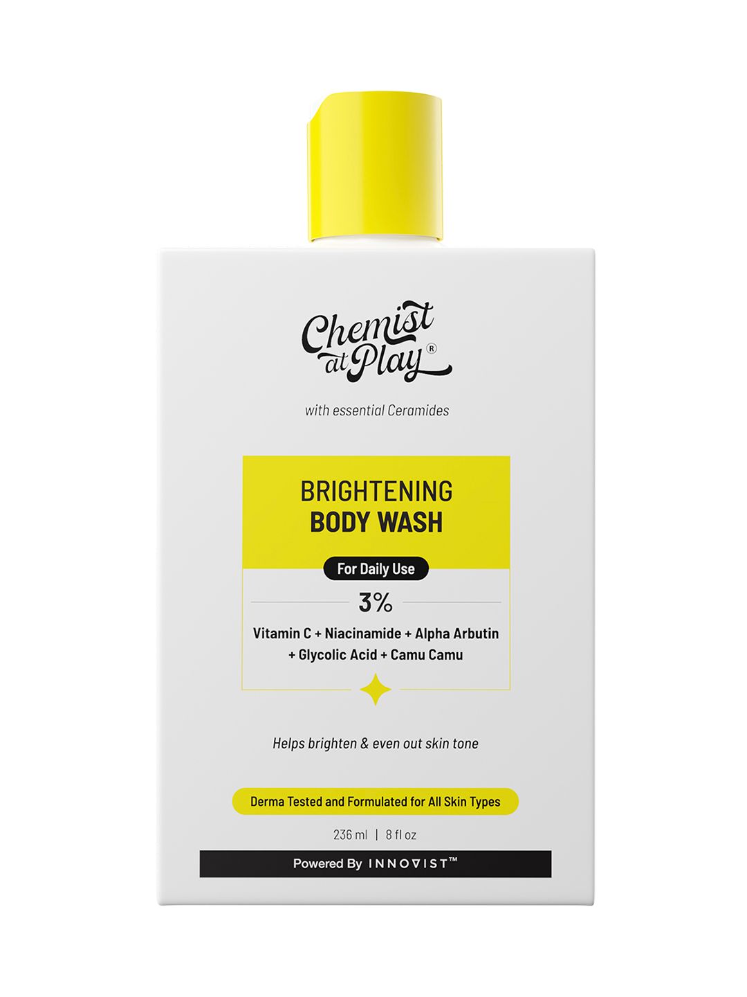 Chemist at Play Brightening Body Wash With 2% Vitamin C - 236ml