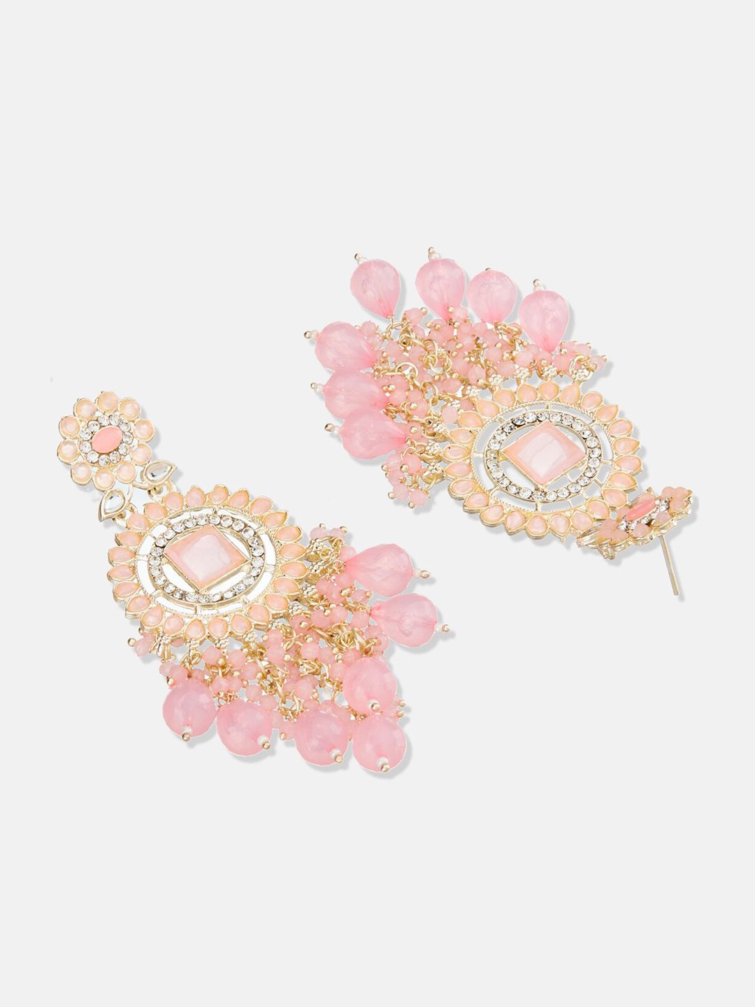 ATIBELLE Gold Plated Chandbalis Earrings