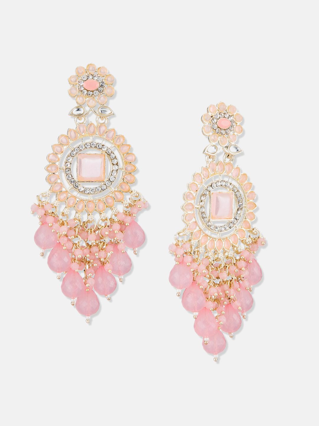 ATIBELLE Gold Plated Chandbalis Earrings