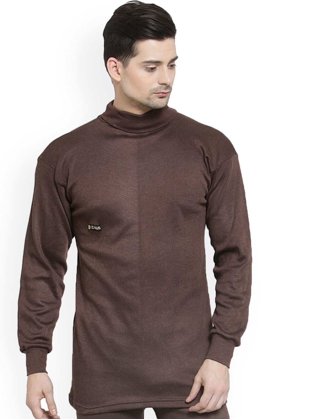 UZARUS High-Neck Cotton Thermal Top-image-13