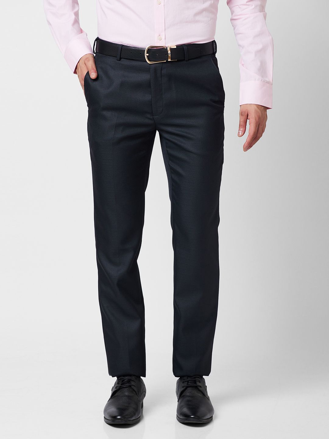 Raymond Men Slim Fit Formal Trousers-picture-38