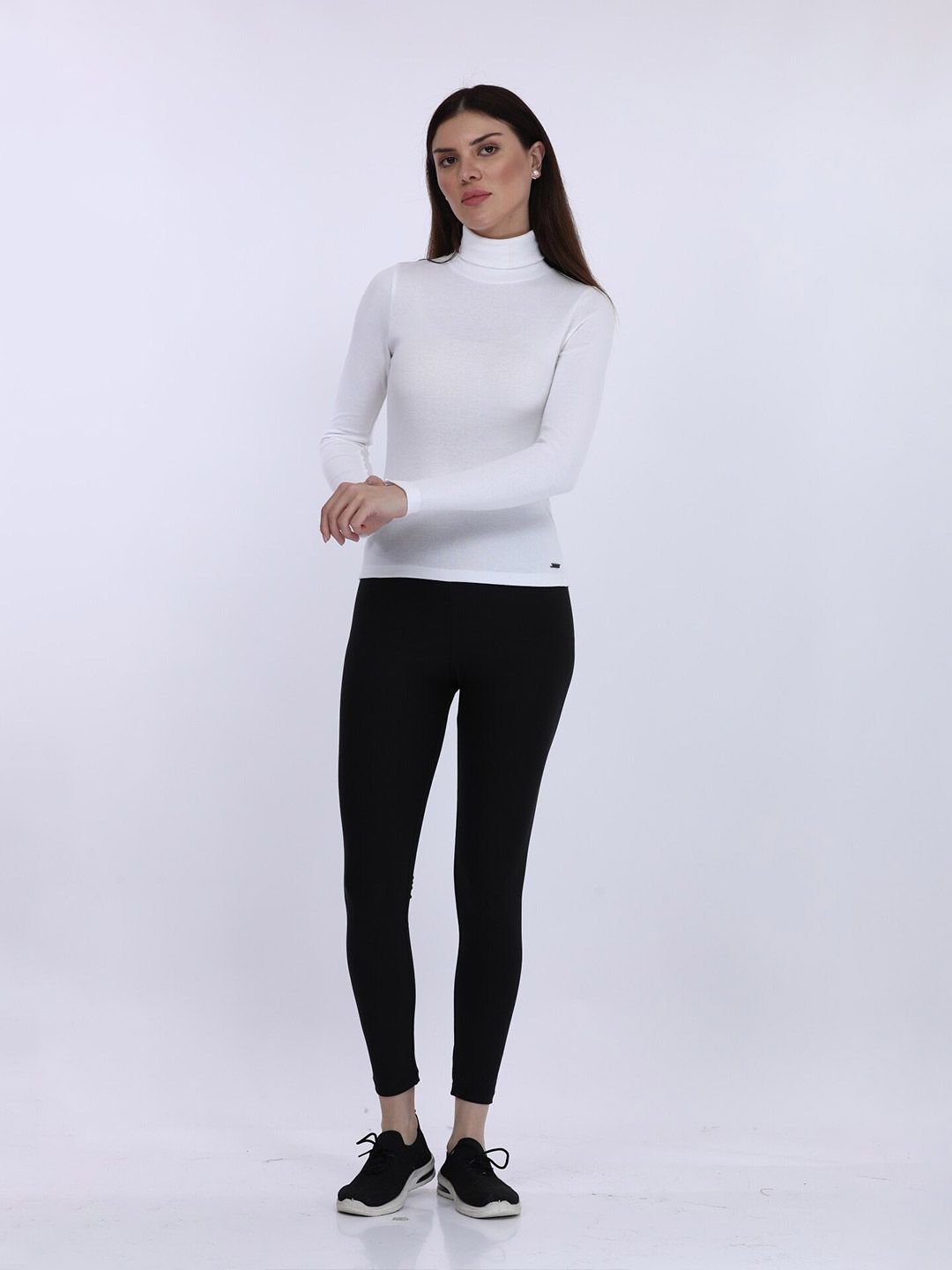 2610199 Indigo Turtle Neck T-Shirt