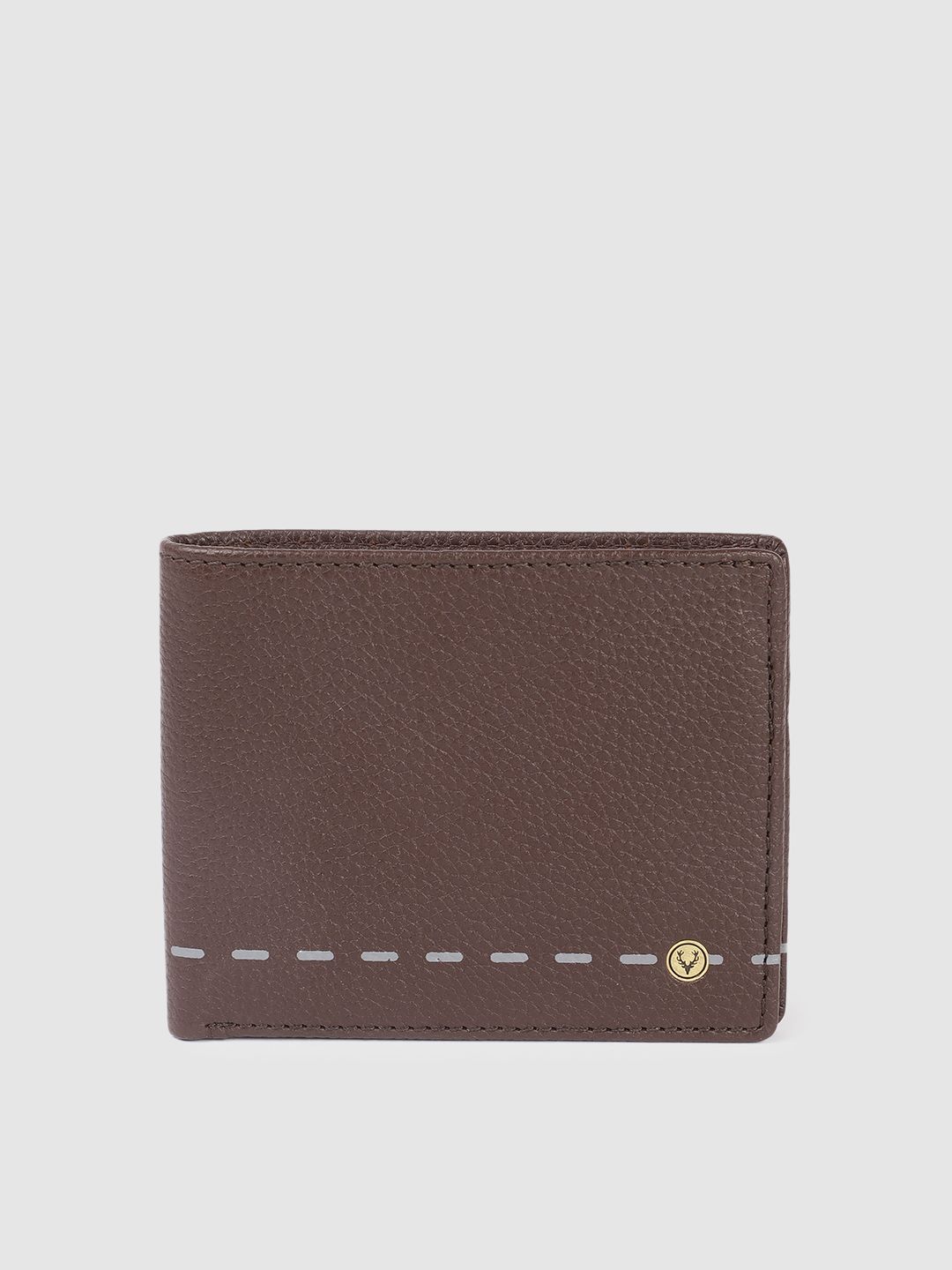Allen Solly Men Textured Leather Two Fold Wallet-picture-35