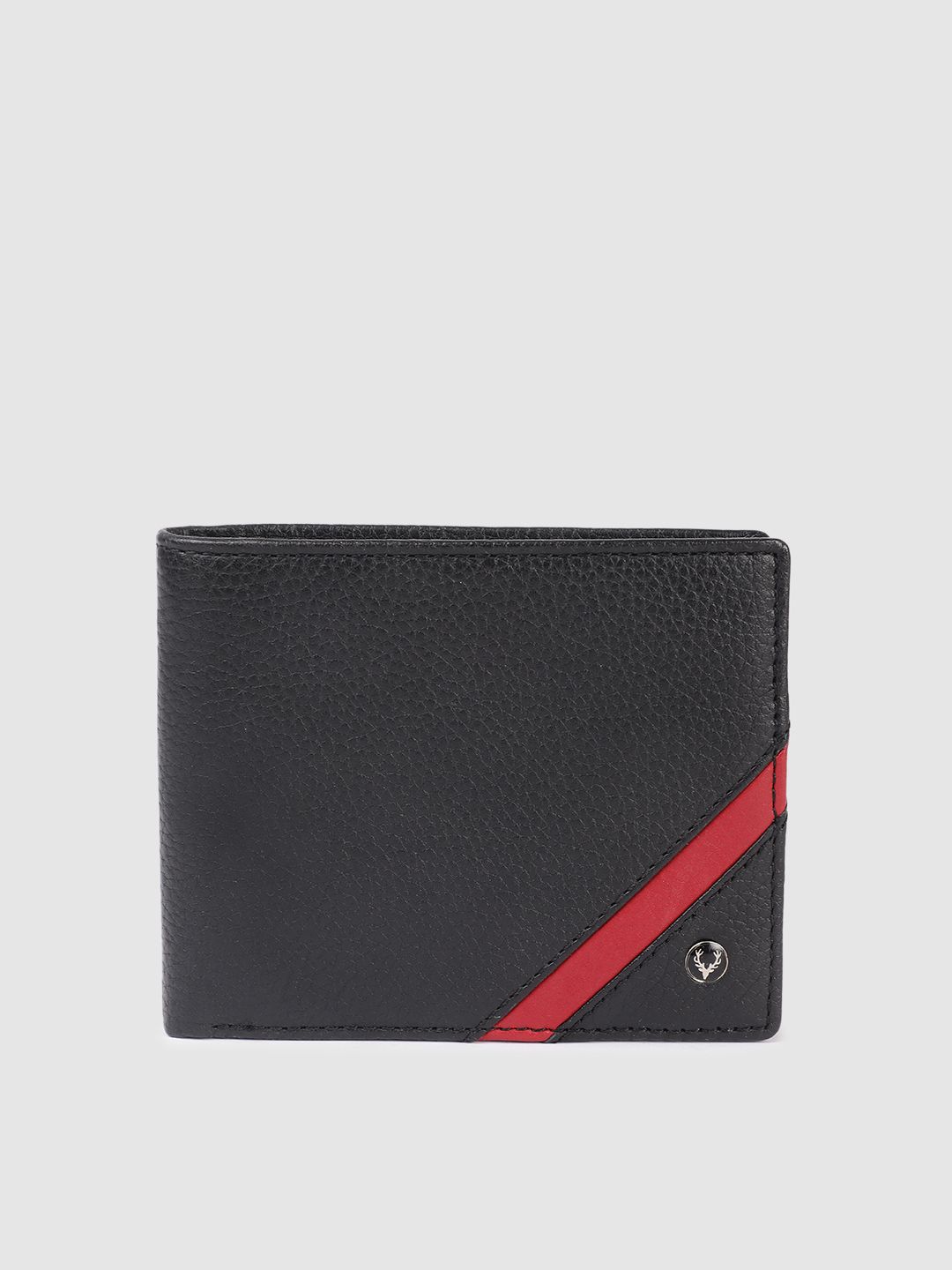 Allen Solly Men Textured Leather Two Fold Wallet-picture-21