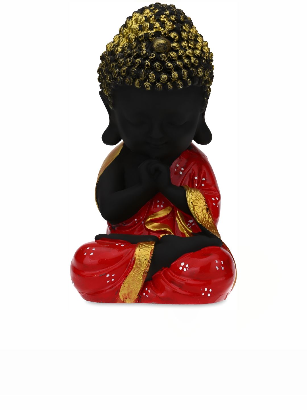 GW CREATIONS Red & Black Buddha Idol Showpiece-picture-31