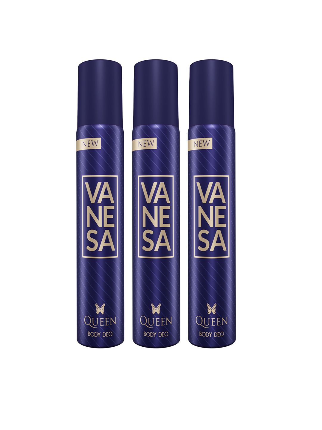 Vanesa Women Set of 3 Queen Nano Body Deodorant Spray - 20 g Each-picture-25