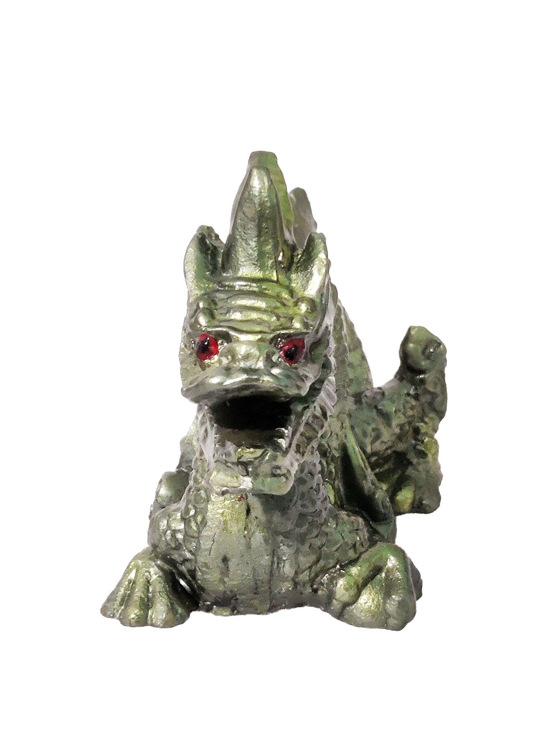 GLOOKS Green Dragon Statue for Luck & Success Fengshui Idol Showpiece-picture-11