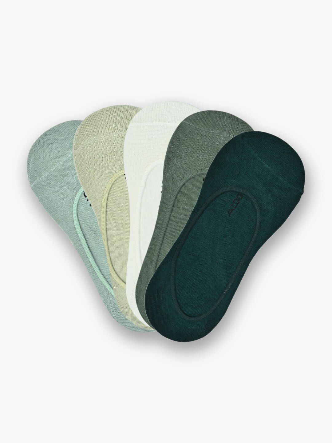 ALDO Men Pack Of 5 Cotton Shoe-Liner Socks-picture-42