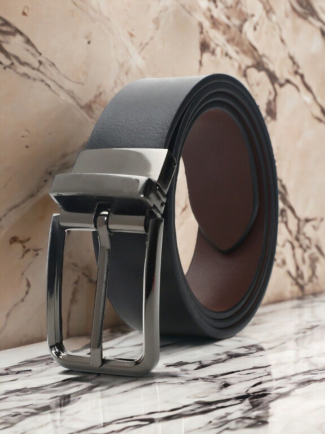 CRUSSET Men Reversible Leather Formal Belt-picture-25