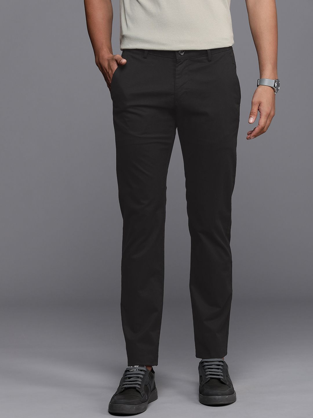 Allen Solly Men Mid-Rise Slim Fit Chinos