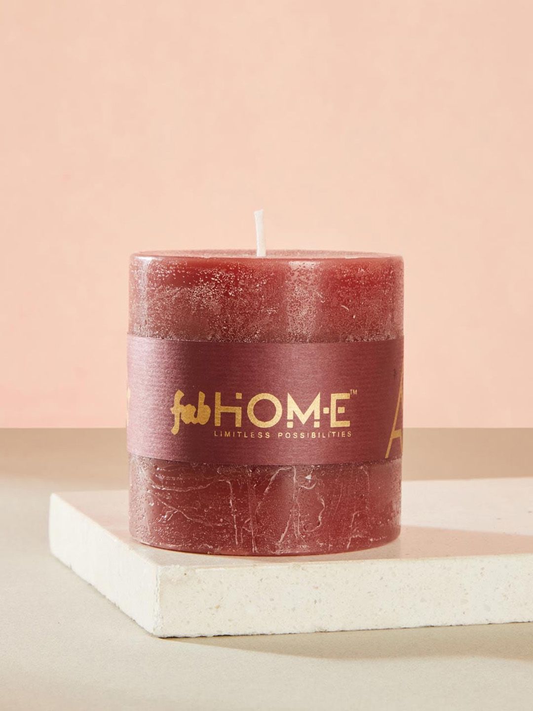 Fabindia Rajnigandha Wax Pillar Candle-image-42