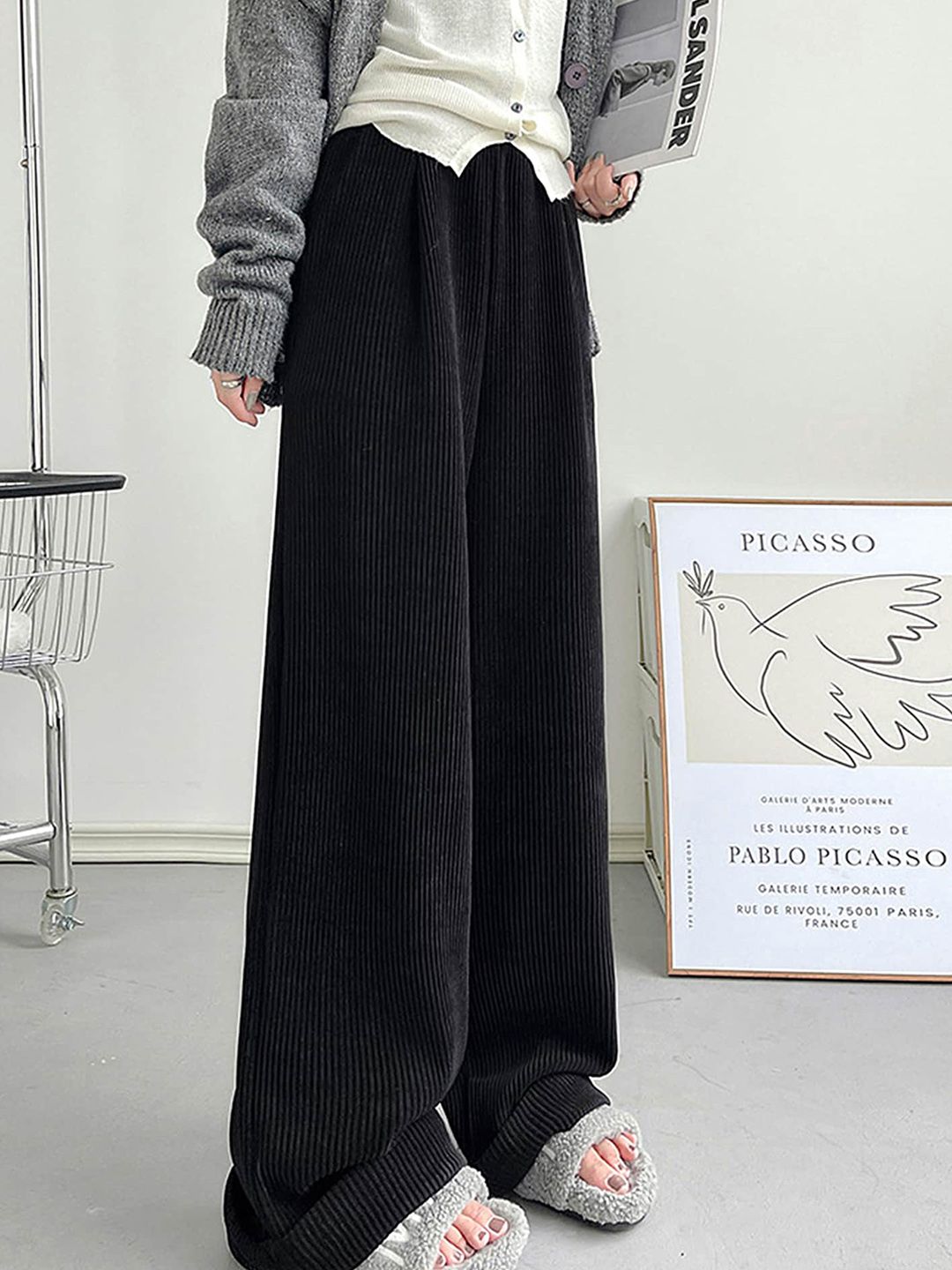 LULU & SKY Women High-Rise Trousers-picture-30
