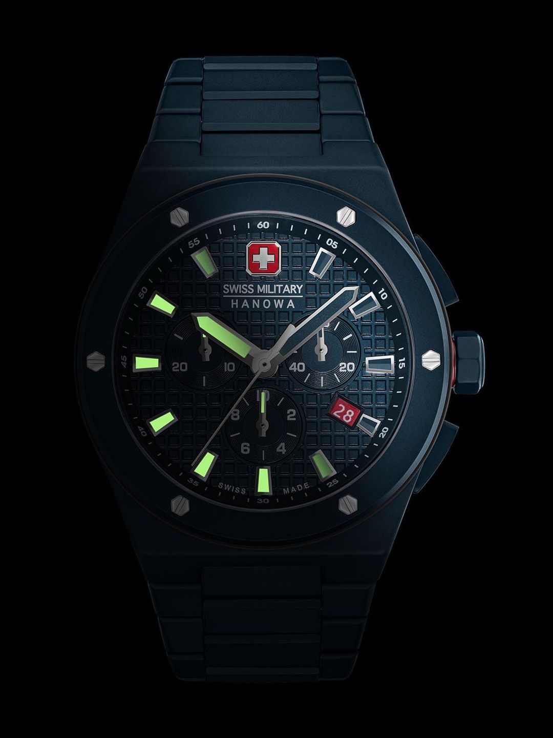 SWISS MILITARY HANOWA Men Textured Dial & Analogue Chronograph Watch SMWGI0002281-picture-55
