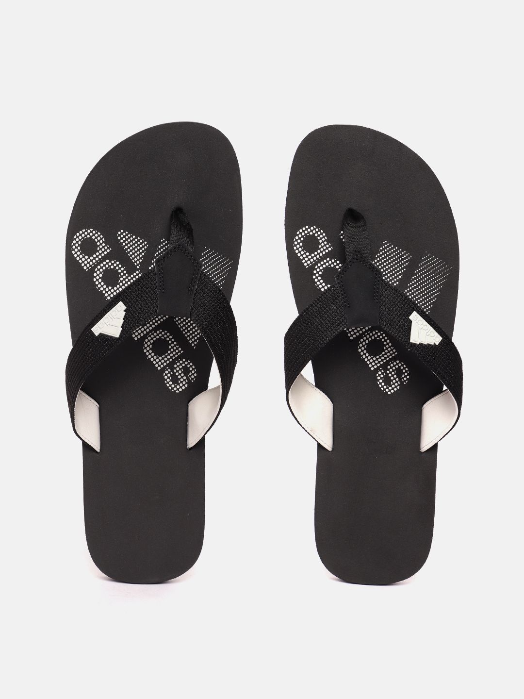 ADIDAS Men Brand Logo Printed ZENITH Thong Flip-Flops-image-11