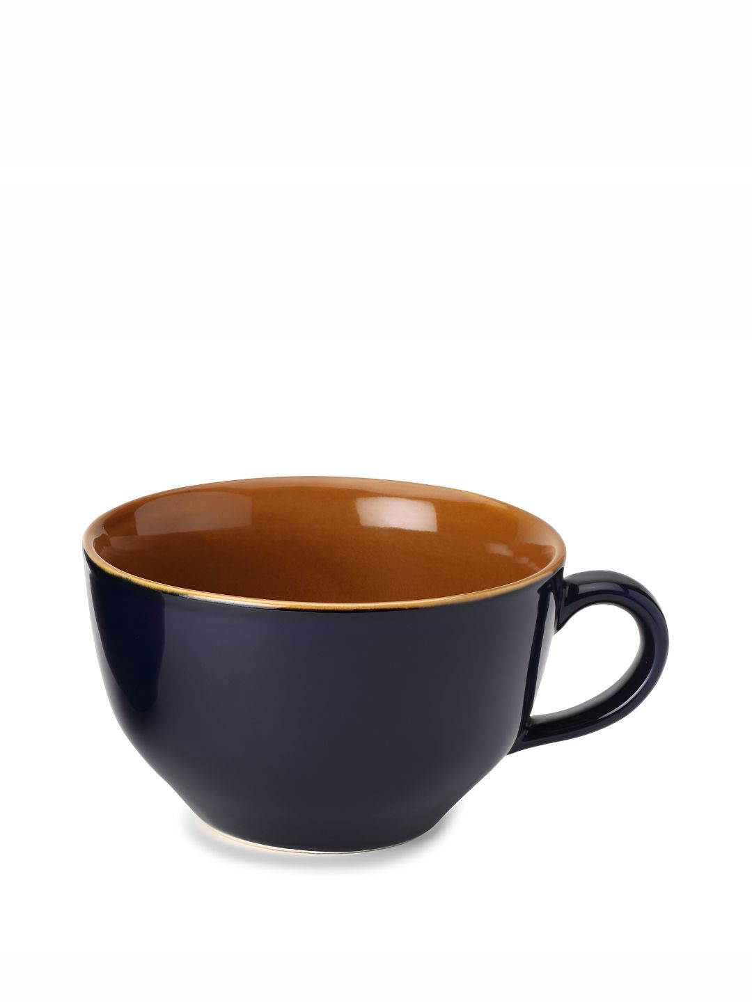 BODHI HOUSE Blue Solid Ceramic Glossy Soup Mugs 325 ML-image-29