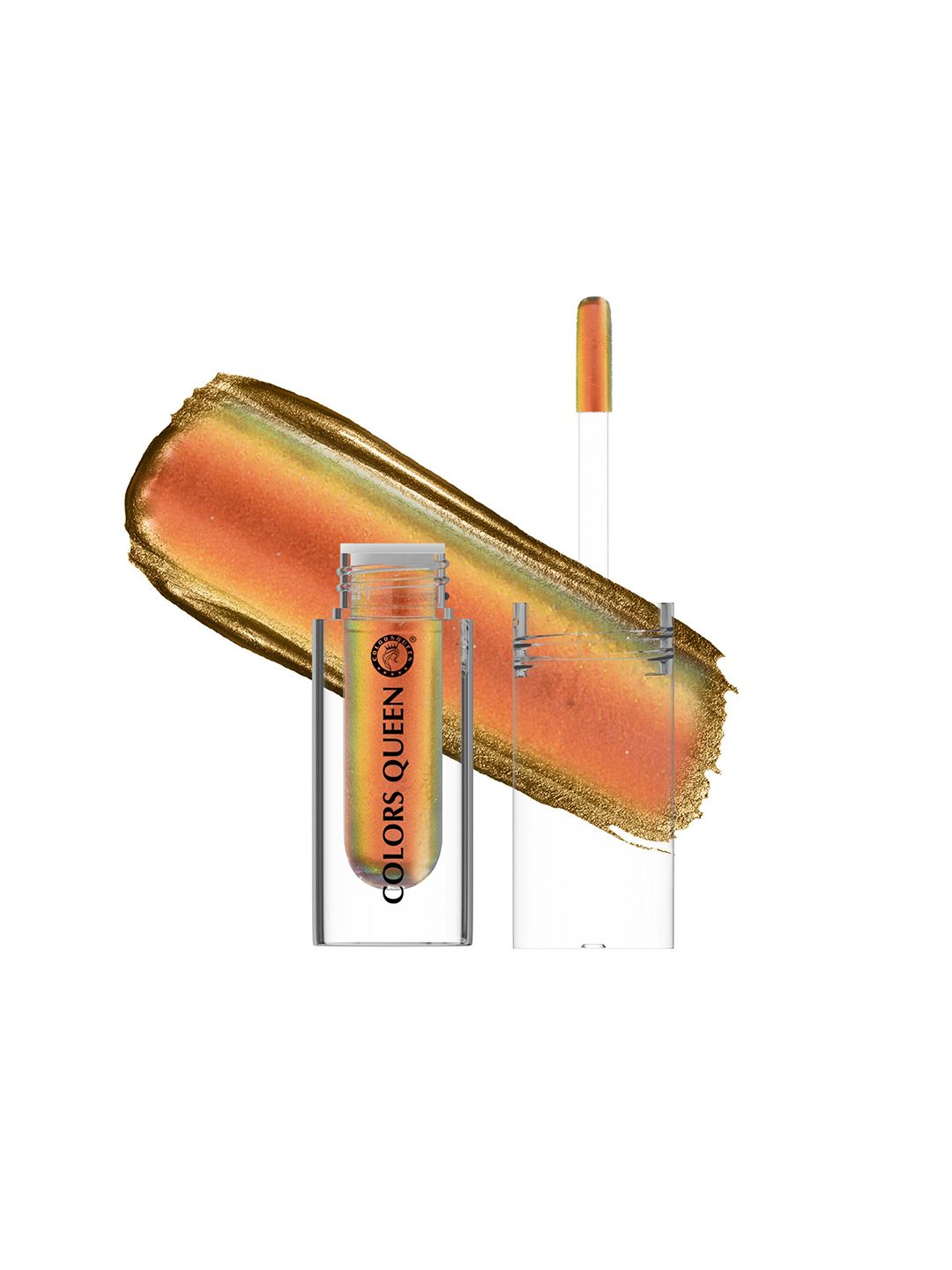 Colors Queen Multi Chrome LongLasting & Smudge-Proof Liquid Eyeshadow 1.8g - I See Gold 02-image-18