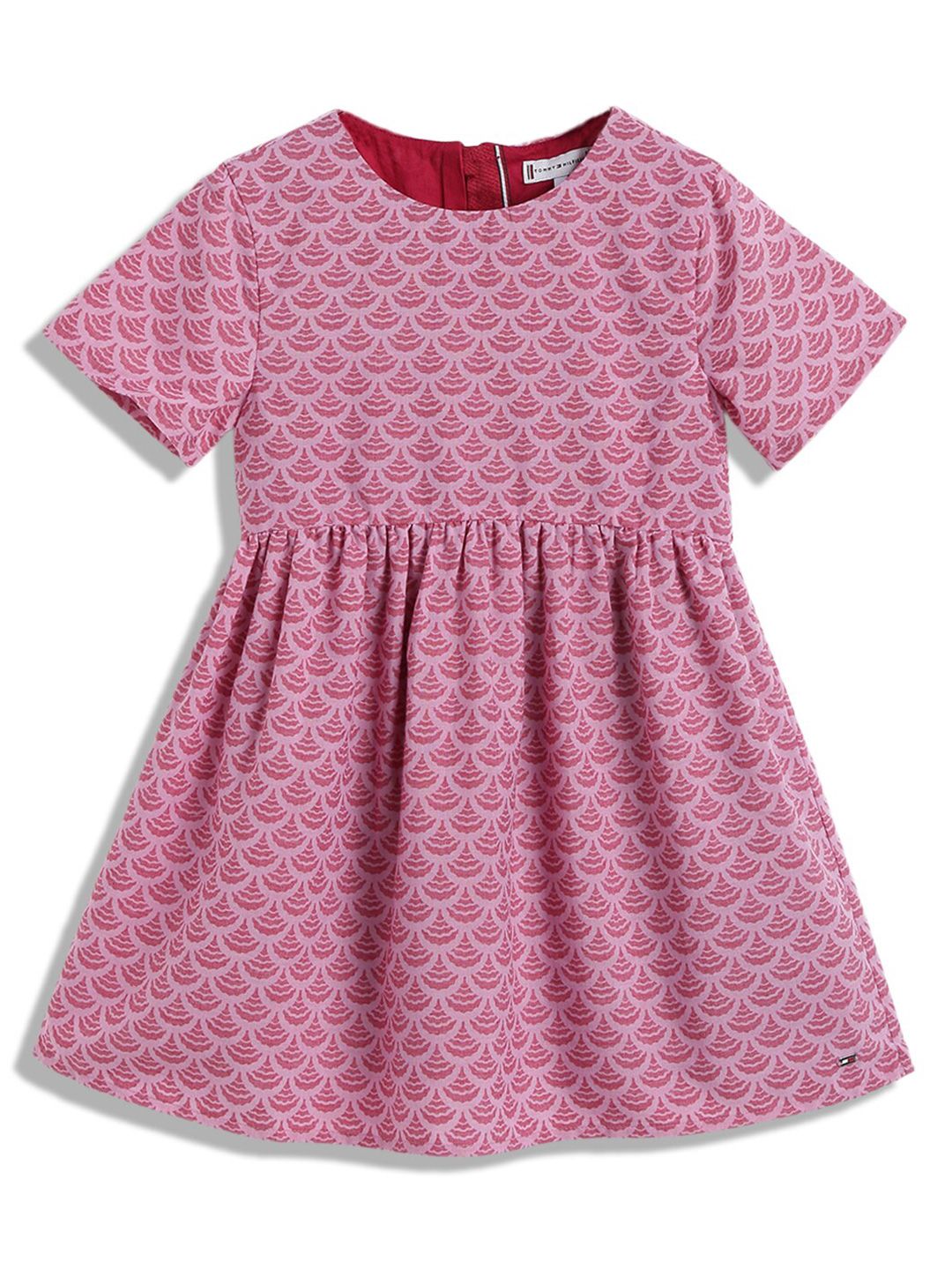 Tommy Hilfiger Girls Floral Printed Fit & Flare Dress-picture-39