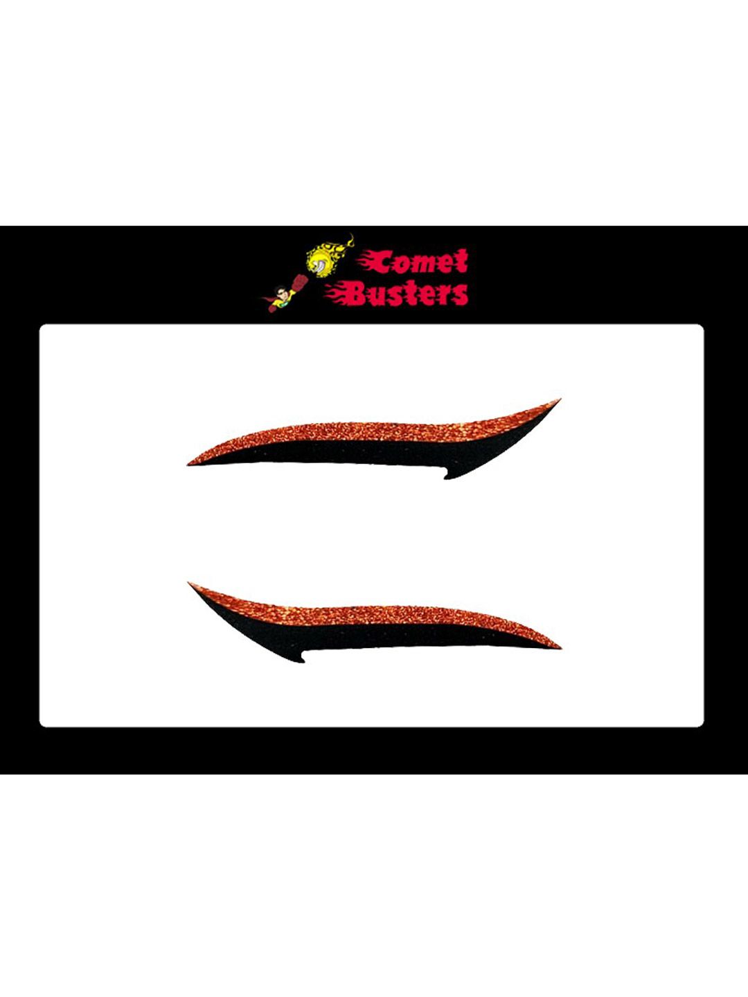 Comet Busters Glitter Eyeliner Stickers - Orange 06-picture-16