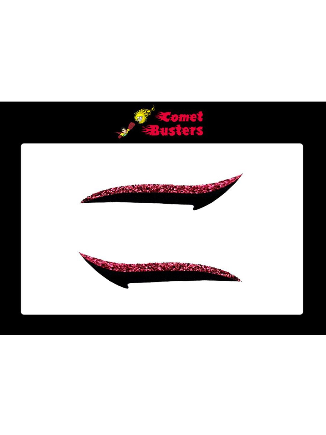 Comet Busters Glitter Eyeliner Stickers - Pink 04-picture-24