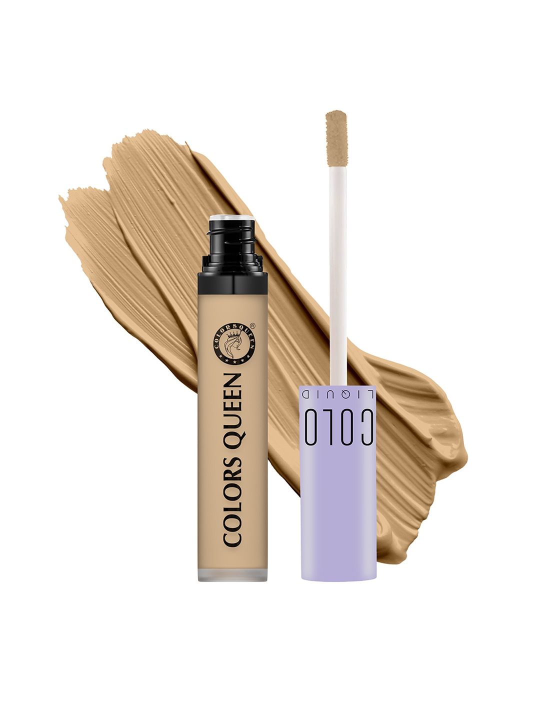 Colors Queen Conceal & Reveal Long Lasting Liquid Concealer - 6g - Beige 07-image-7