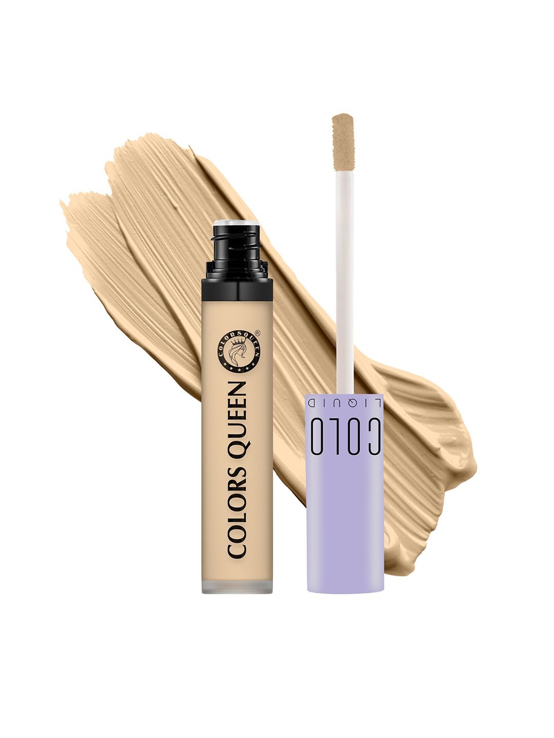 Colors Queen Conceal & Reveal Liquid Long Lasting Concealer - 6g - Light Ivory 03-image-27