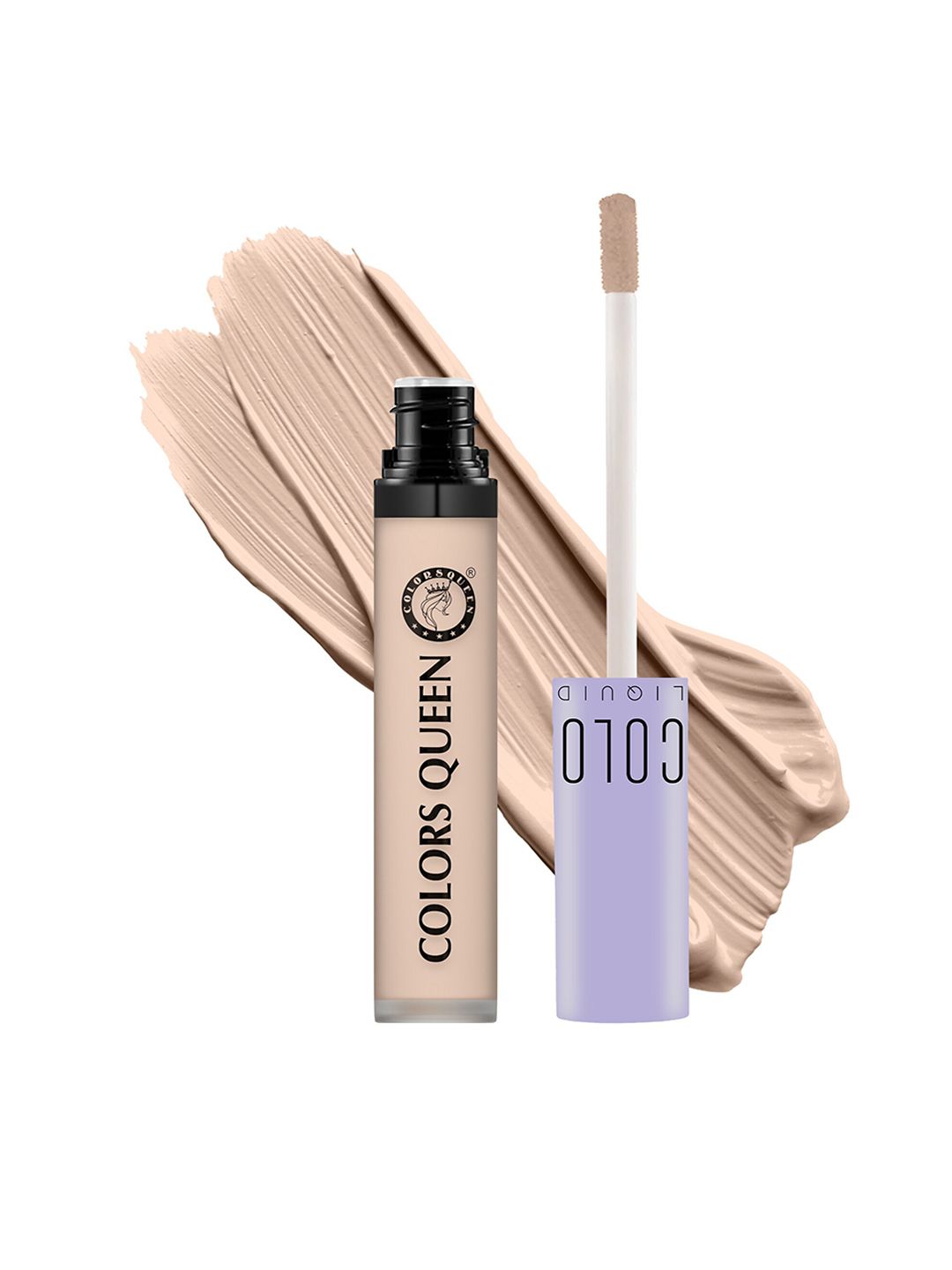 Colors Queen Conceal & Reveal Liquid Long Lasting Concealer - 6g - Classic Ivory 02-picture-16