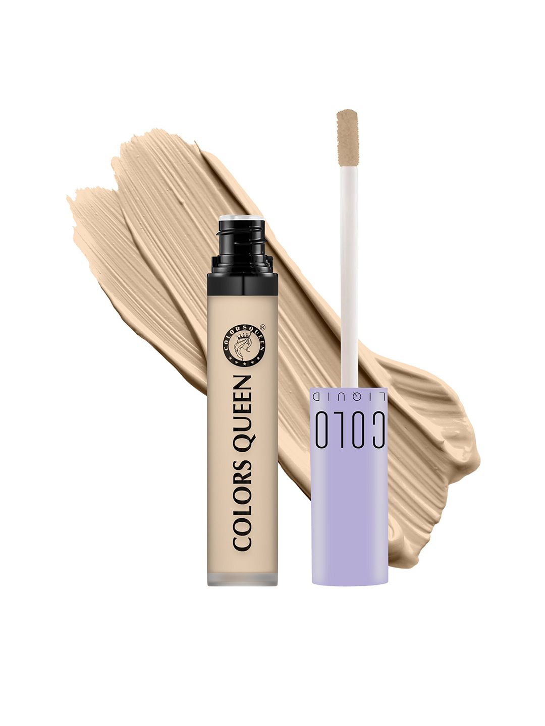 Colors Queen Conceal & Reveal Liquid Long Lasting Concealer 6g - Porcelain 01-picture-42