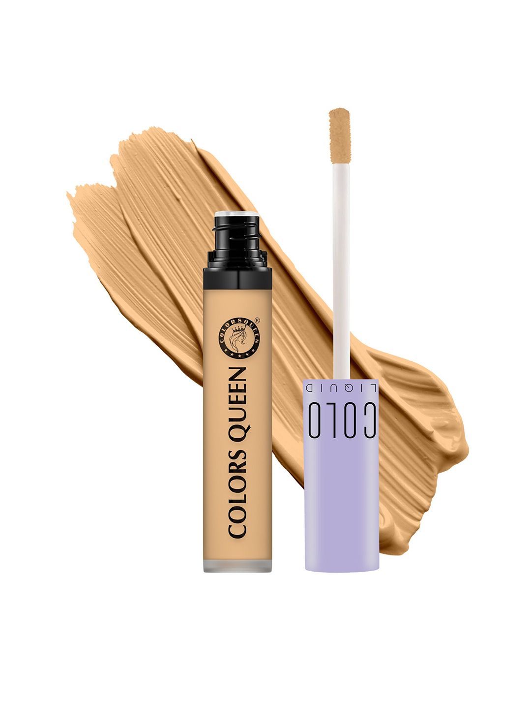 Colors Queen Conceal & Reveal Long Lasting Liquid Concealer - 6g - Natural 06-picture-15