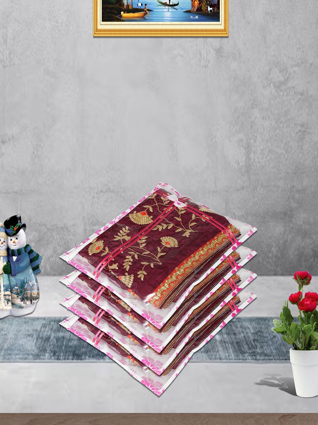 Kuber Industries White 12 Pieces Multi-Utility Organiser-picture-34