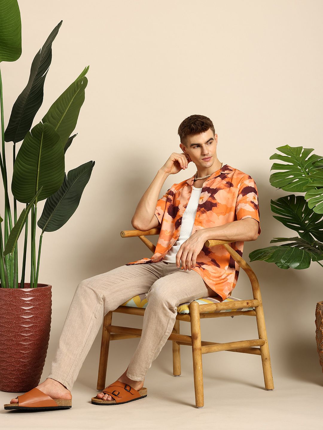 Mast & Harbour Opaque Printed Casual Shirt-picture-21