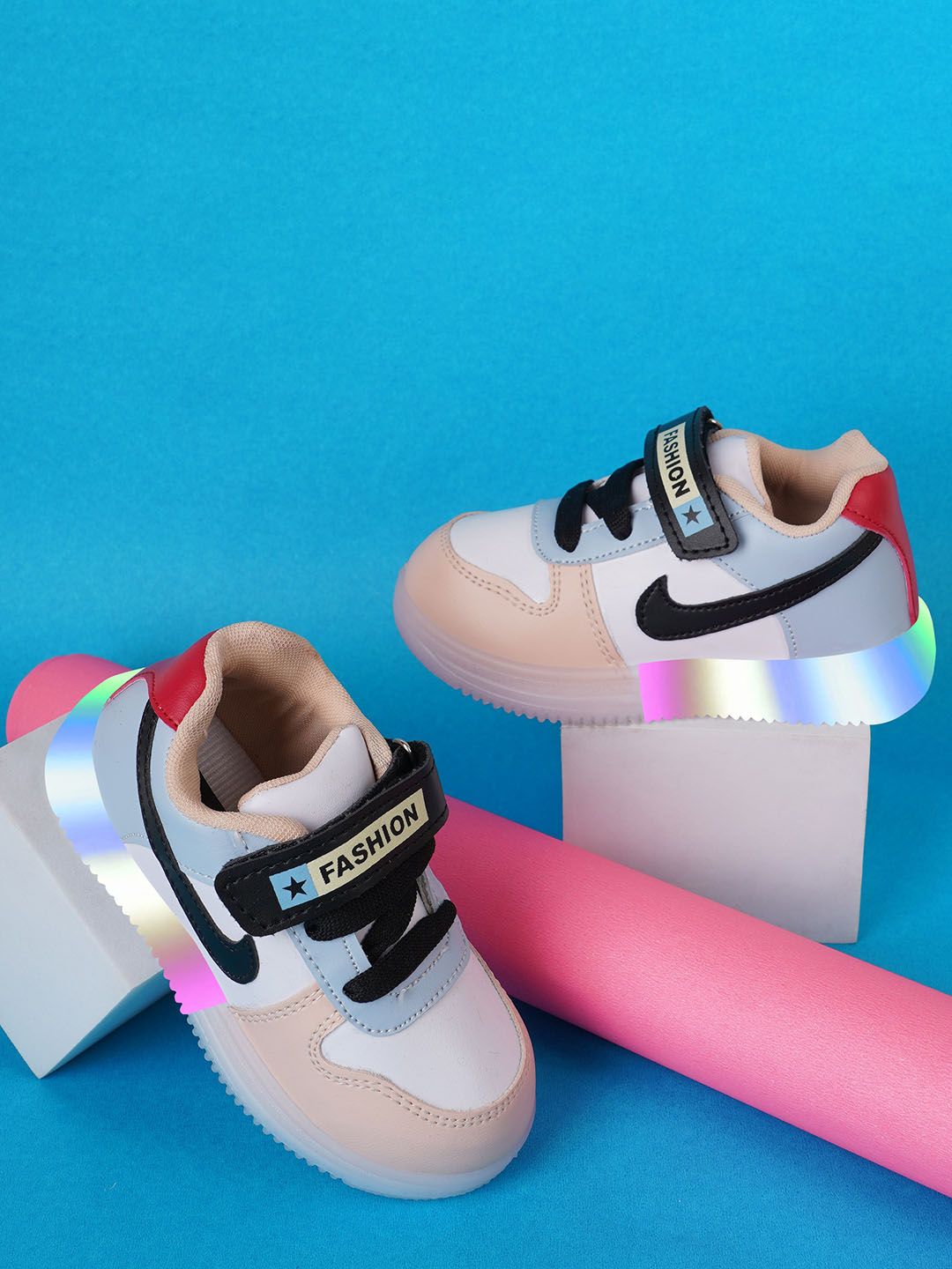 BAESD Kids Colourblocked Lightweight Lighting Sneakers-picture-12