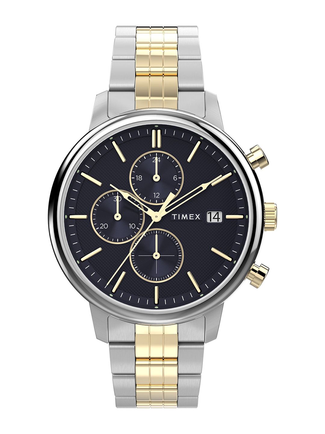 Timex Men Brass Textured Dial Analogue Watch TW2W13300UJ-picture-21