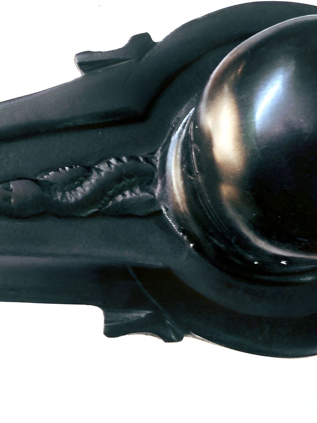 Navyaksh Black 2 Pieces Shivling with Nandi Ji Marble Idol Showpiece-picture-15