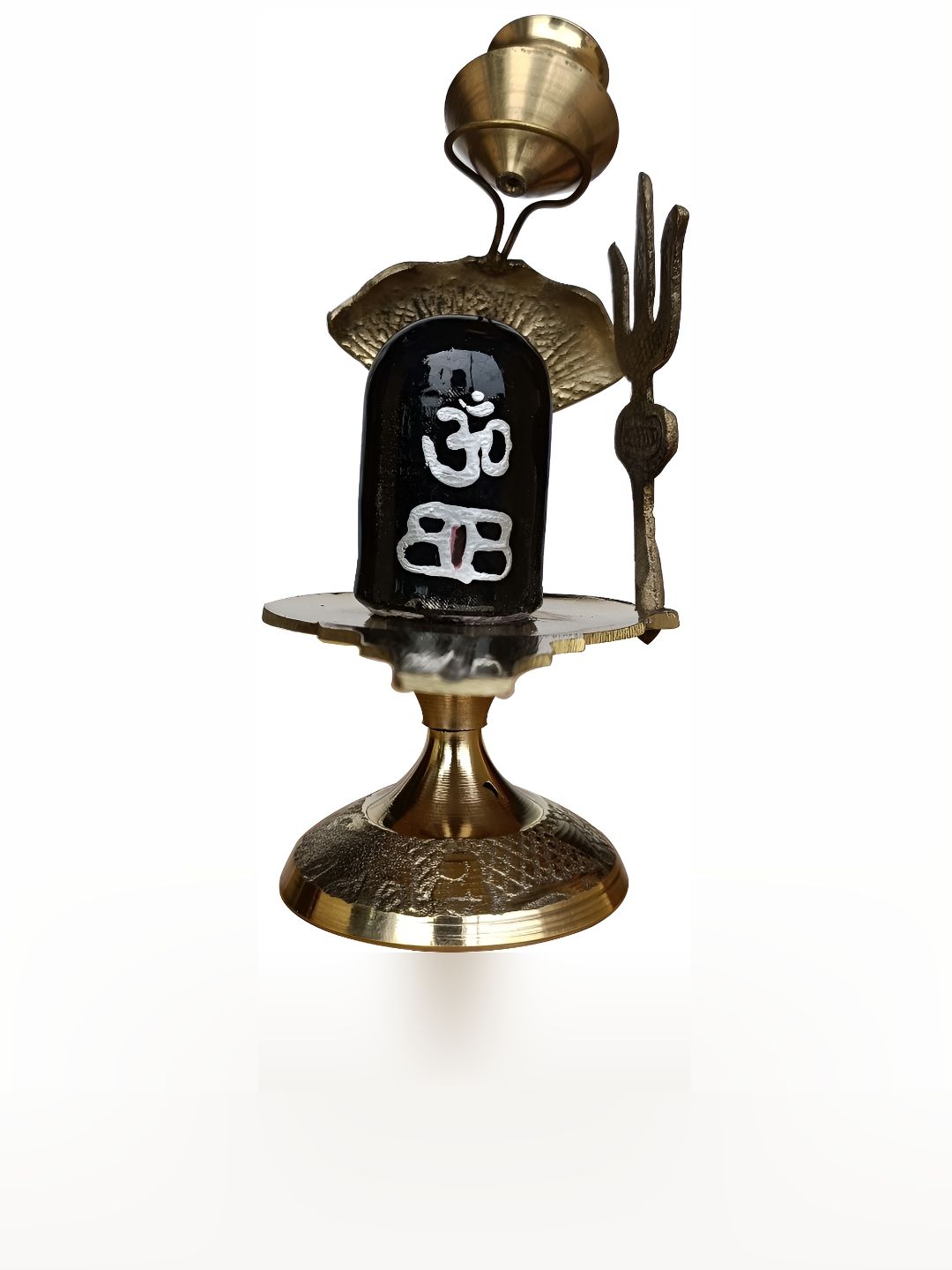 Navyaksh Metallic & Black Toned Brass Religious Showpiece-picture-33