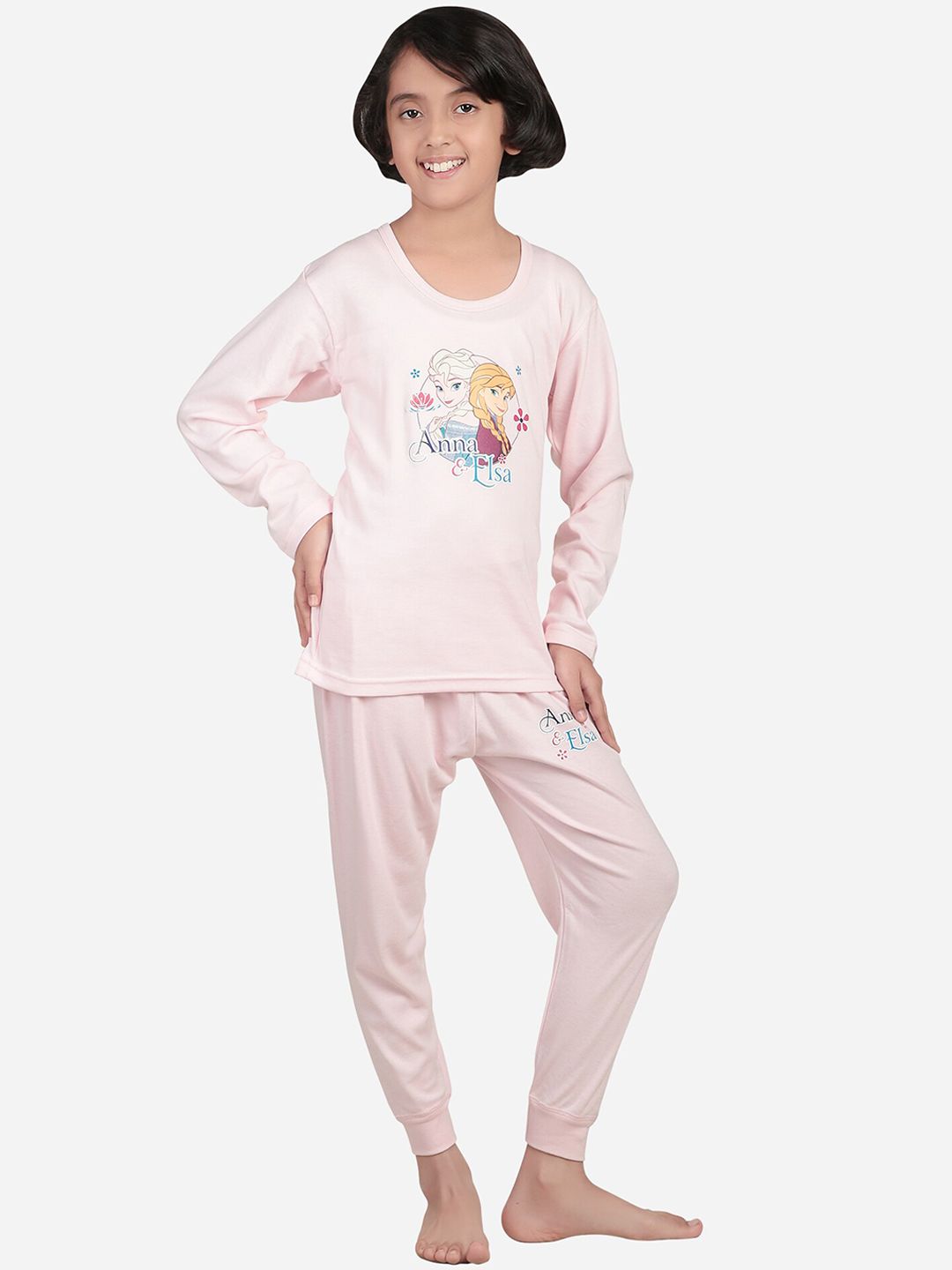 Bodycare Girls Top & Bottom Thermal Set-picture-42