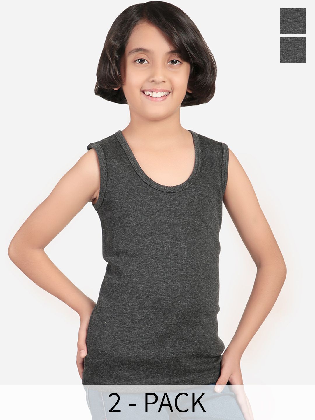 DYCA Kids Pack Of 2 Round Neck Thermal Tops-picture-15