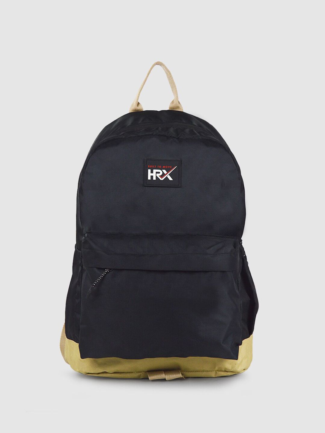 HRX by Hrithik Roshan Unisex Black Medium Backpack