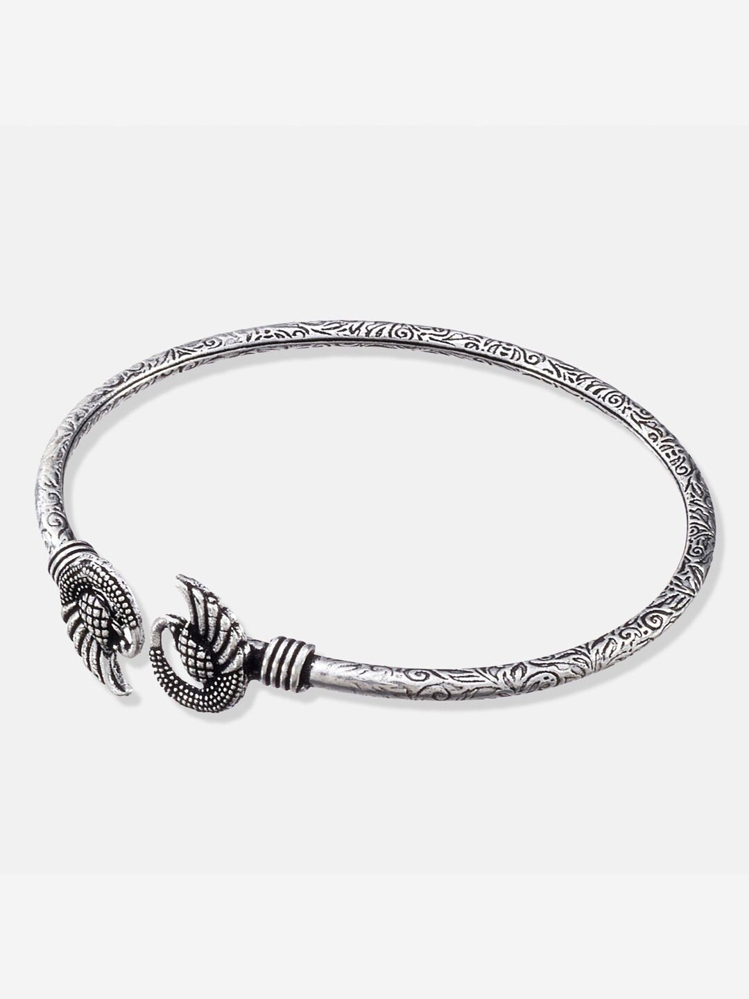 ATIBELLE Silver-Plated German Silver Cuff Bracelet