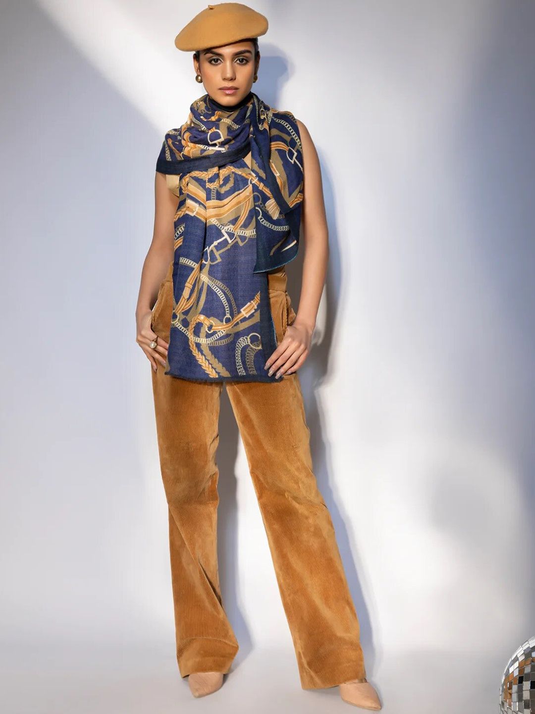 MODARTA Women Abstract Printed Shawl-image-32