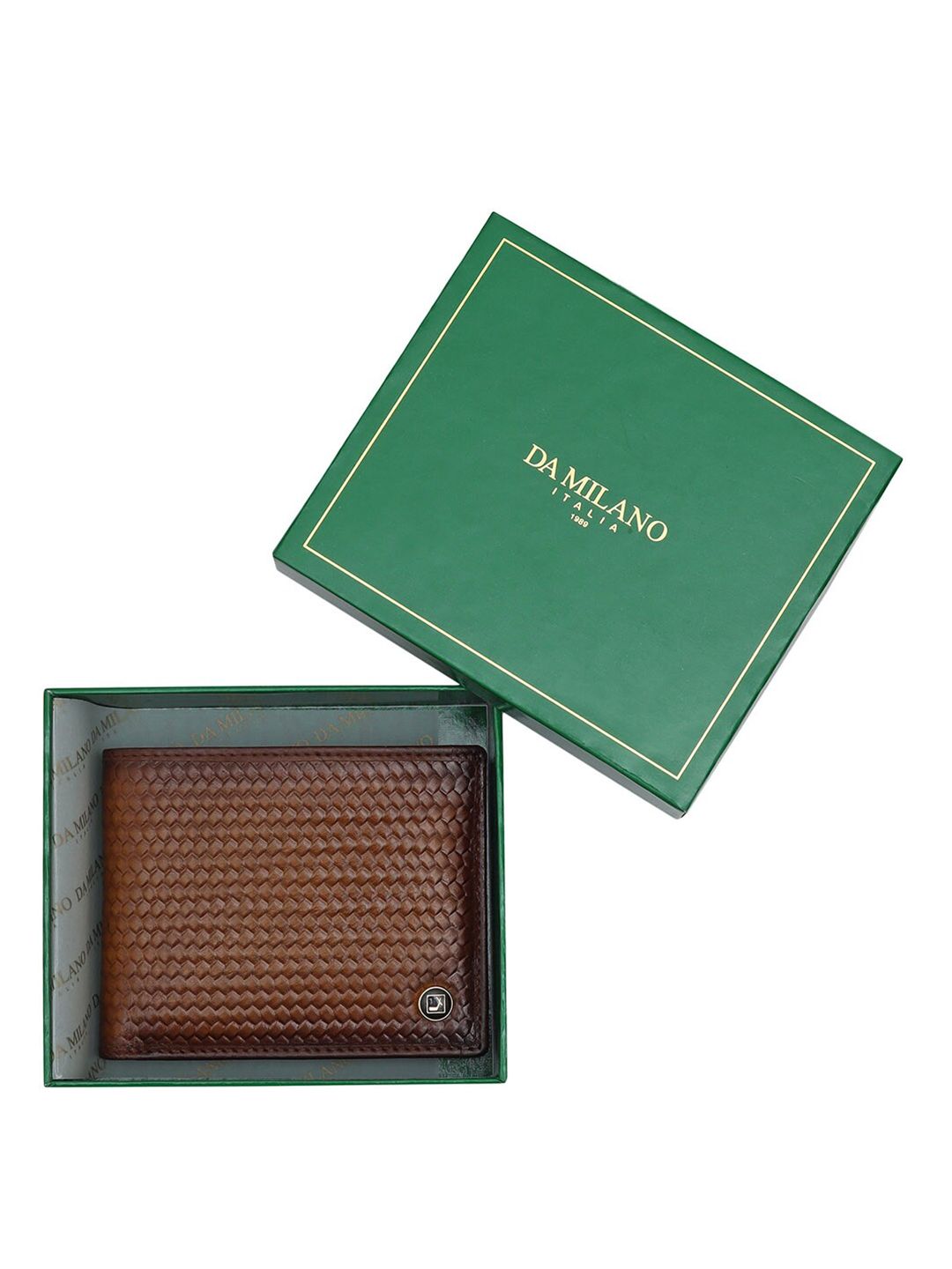 Da Milano Men Textured Leather Two Fold Wallet-picture-25