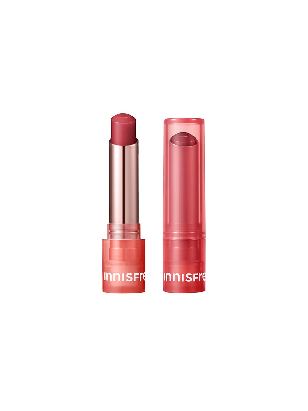Innisfree Dewy Tint Lip Balm with Jeju Camelia Seed Oil & Hyaluronic Acid - Rose Brick 4-image-7
