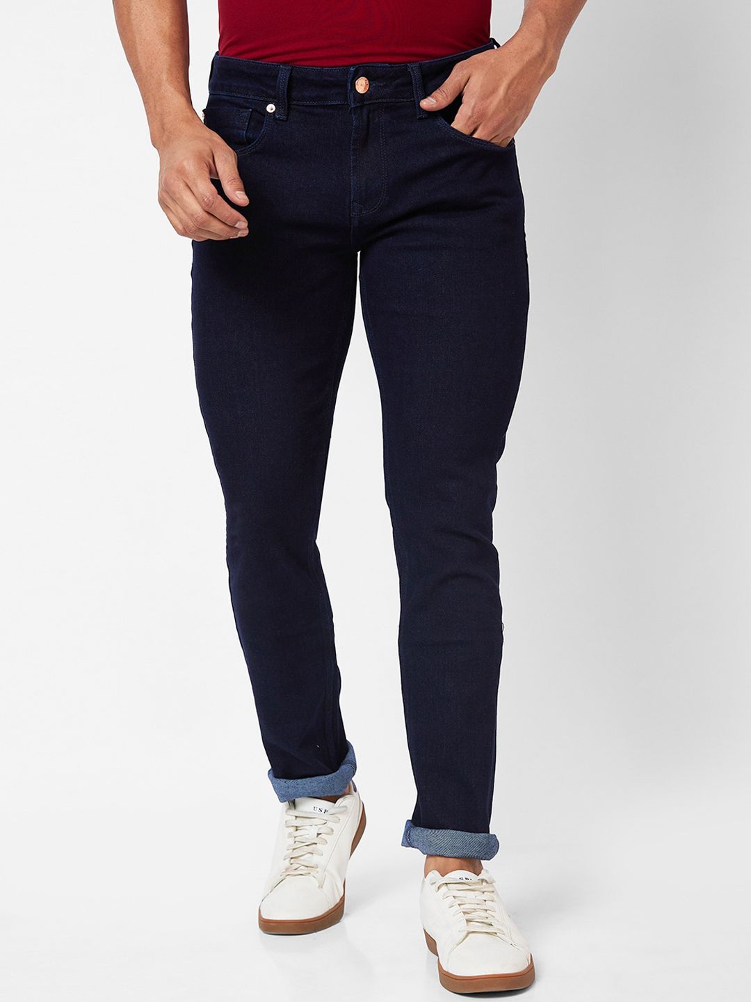 SPYKAR Men Slim Fit Low-Rise Jeans-picture-37