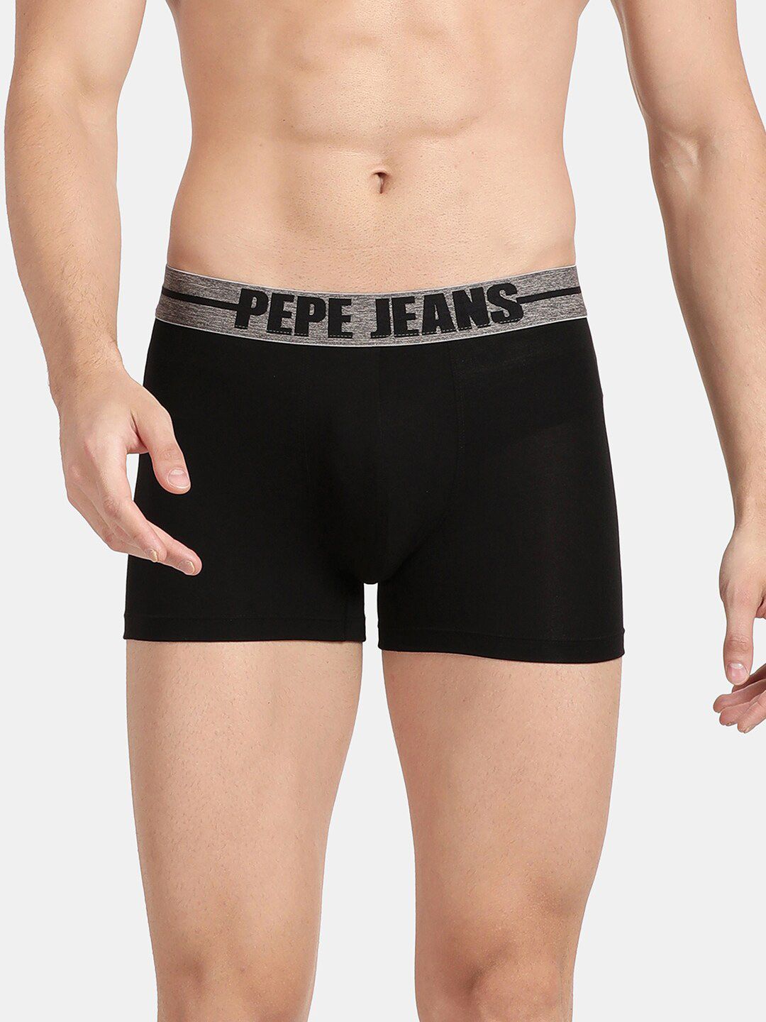 Pepe Jeans Mid Rise Ultra-Soft Trunk PPT01_BLACK-image-10