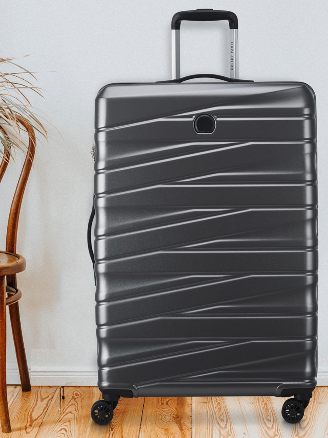 delsey paris DELSEY Unisex Textured Hard-Sided Large Trolley Bag-76cm-picture-37