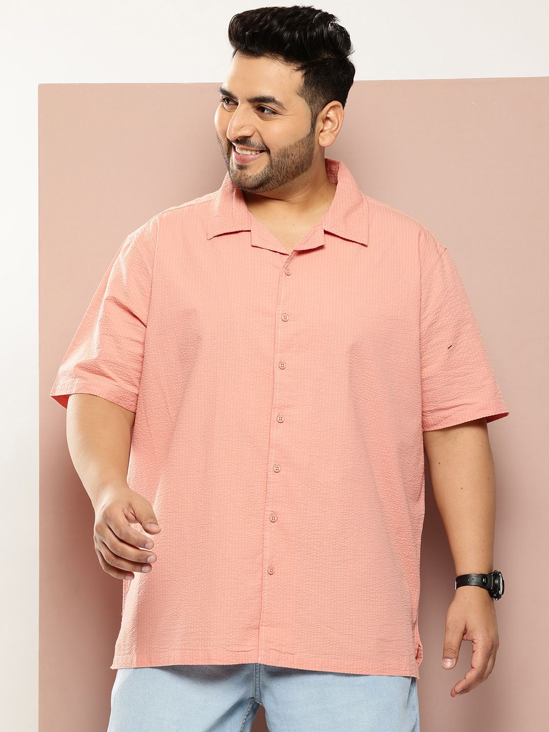 Sztori Seersucker Casual Shirt-picture-31