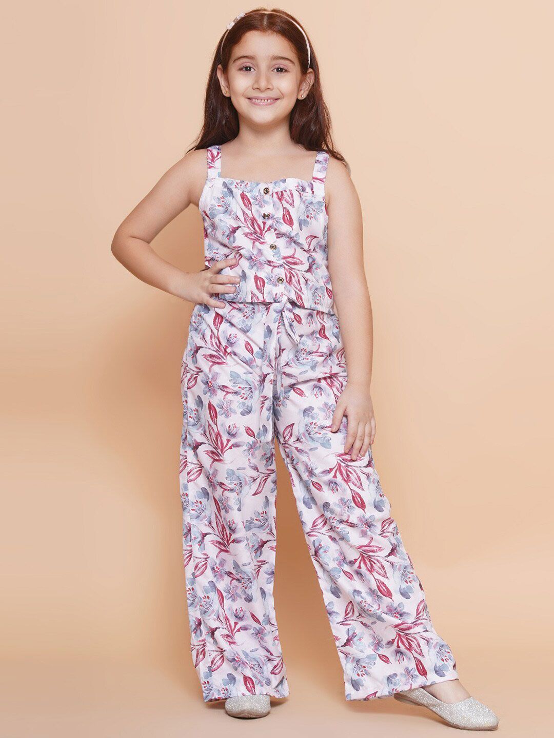 BAESD Girls Printed Basic Jumpsuit-picture-50
