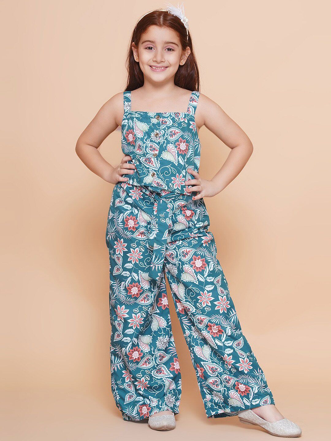 BAESD Girls Printed Basic Jumpsuit-picture-31