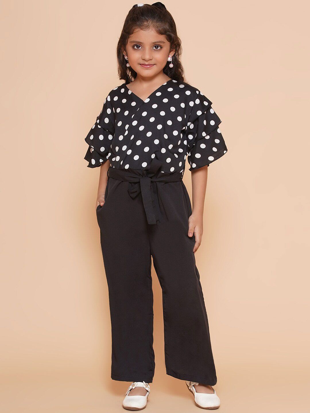 BAESD Girls Printed Crepe Basic Jumpsuit-picture-39