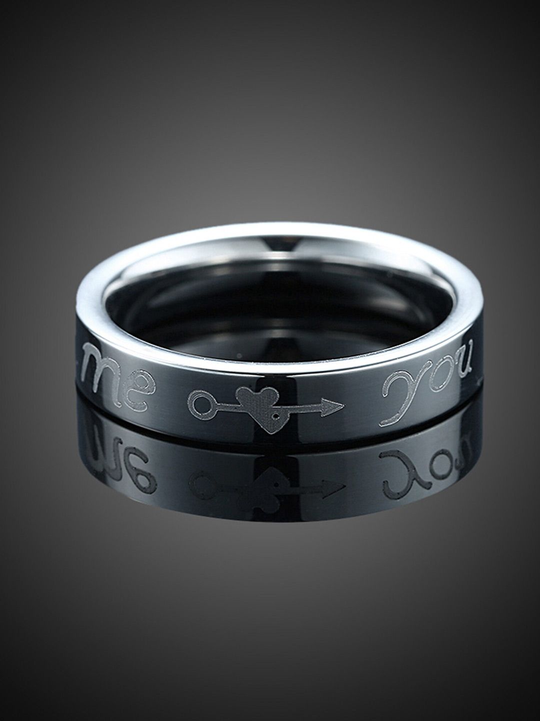 Yellow Chimes Stainless Steel Finger Ring-picture-28