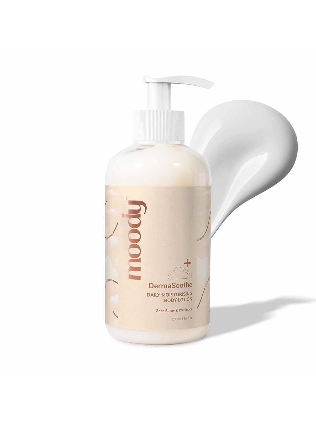 MOODY DermaSoothe Daily Moisturizing Body Lotion with Shea Butter & Prebiotics - 200 ml-image-48